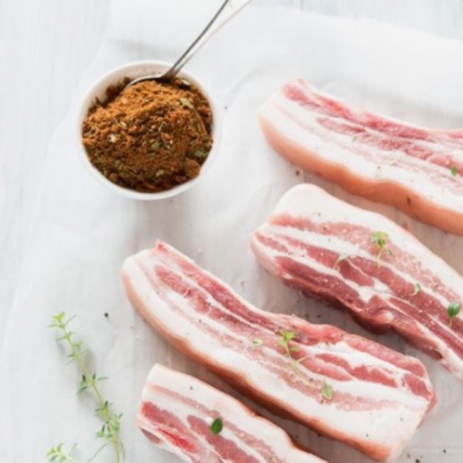 Organic Pork Liempo Slab
