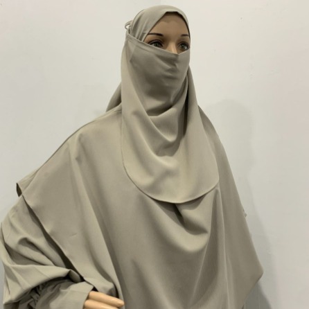 JUBAH ALL IN ONE (KELABU)