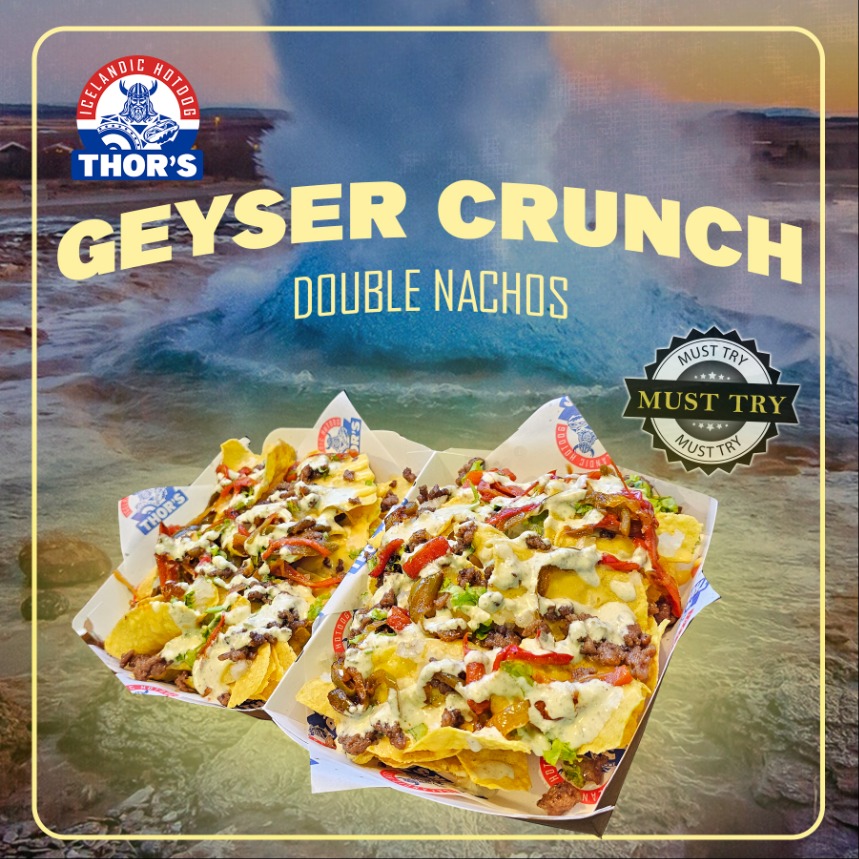 SINGLE Geyser Crunch Nachos