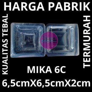 "LUX MIKA 6C (6,5cmX6,5cmX2cm) @200PCS"