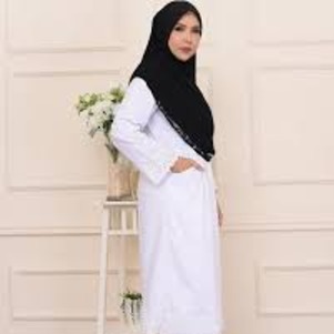 JUBAH SELUAR COTTON AS-SAFWAH (PUTIH)