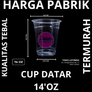CUP DATAR 4gr UK 14'OZ isi 50pcs