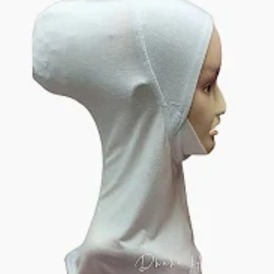 ANAK TUDUNG IKAT DAGU WHITE