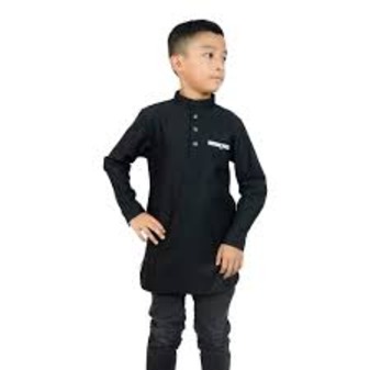 KURTA BUDAK HITAM (KENANGA)