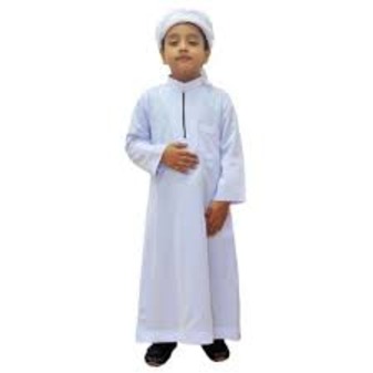 JUBAH ALHERA BUDAK PUTIH