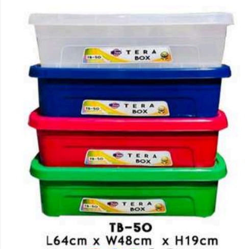 TB50 BL TERA BOX UNDERBED 50L BLK