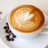 Hot coffe latte 