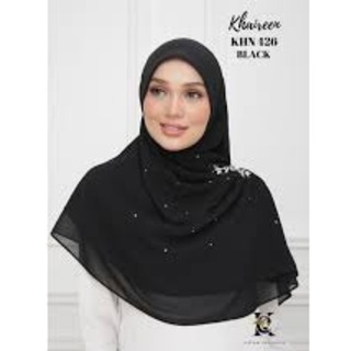 KHIMAR TWIST BATU BIASA