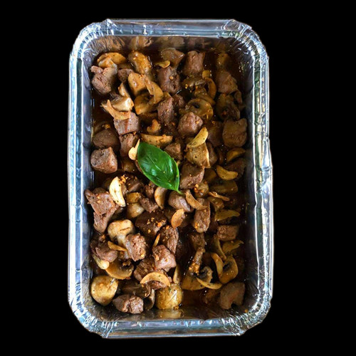 Steak and Mushroom Salpicao